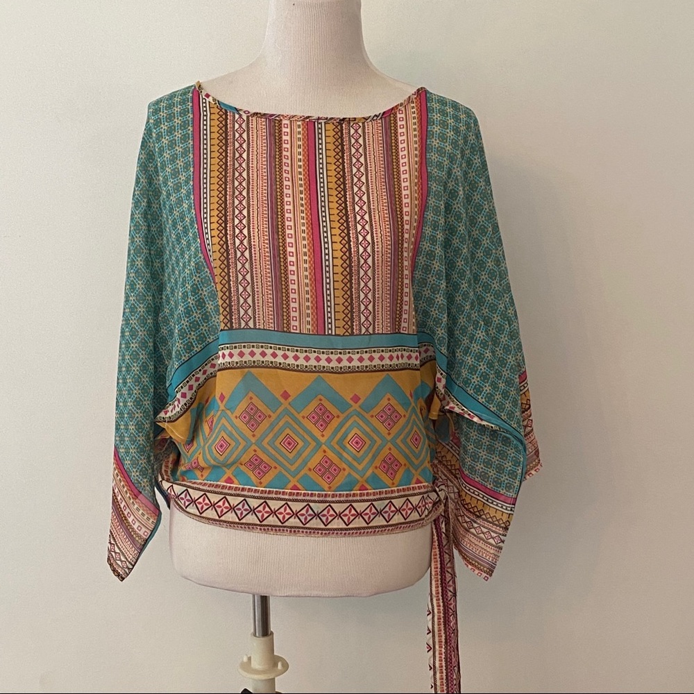 Angie cold shoulder blouse